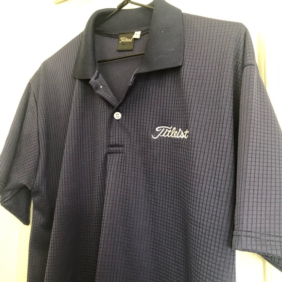 🌿 TITLEIST 🌿 mens golf sports shirt size L - Picture 2 of 3